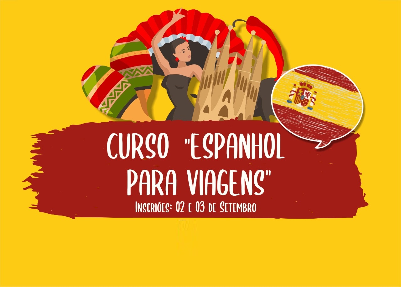 Curso de Espanhol para Viagens oferta 40 vagas gratuitas