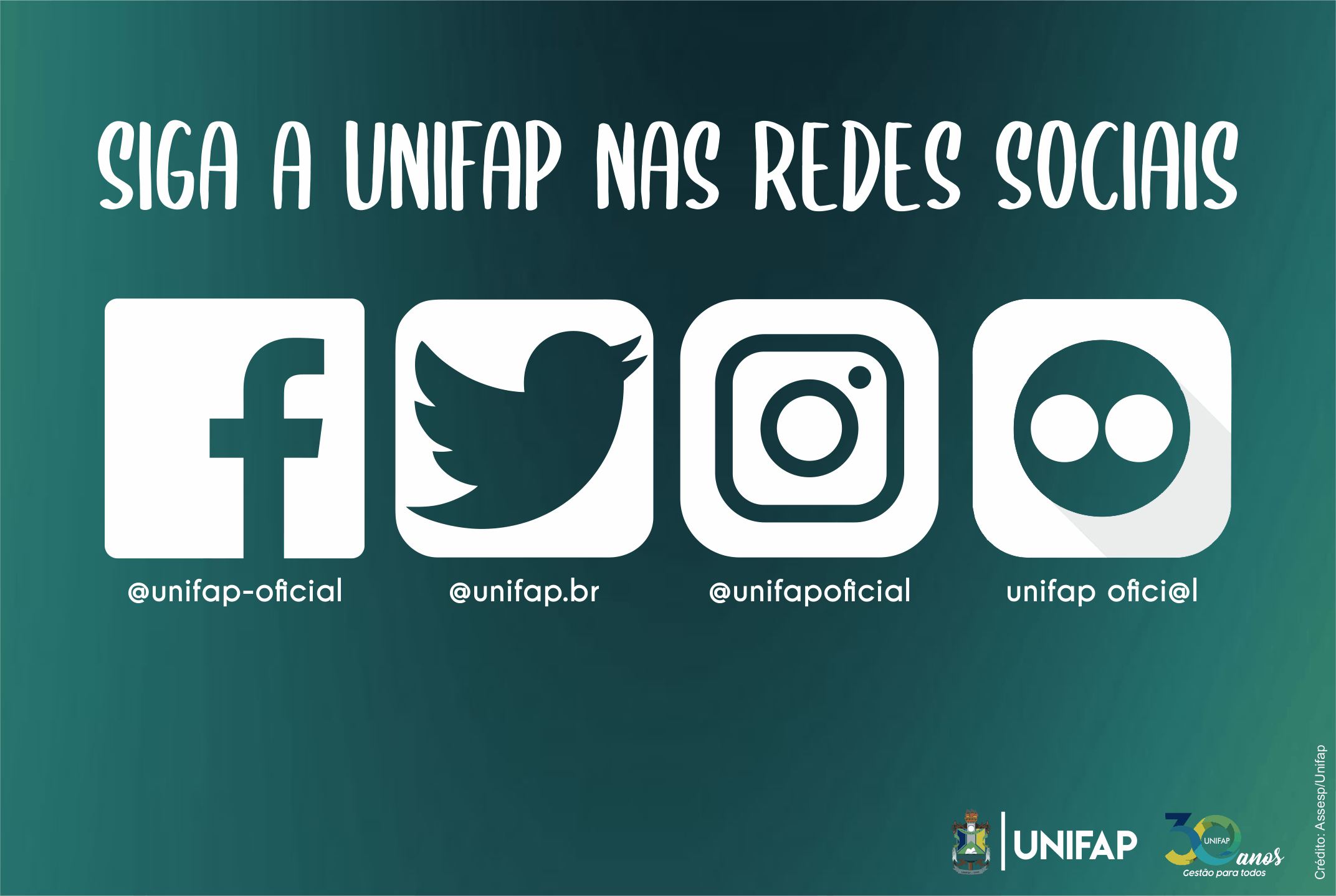 Conheça as Redes Sociais Oficiais da UNIFAP