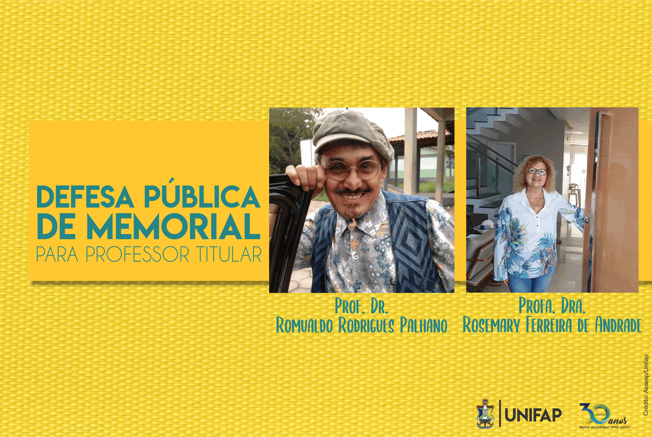 UNIFAP realiza defesa pública de memorial para Professor Titular