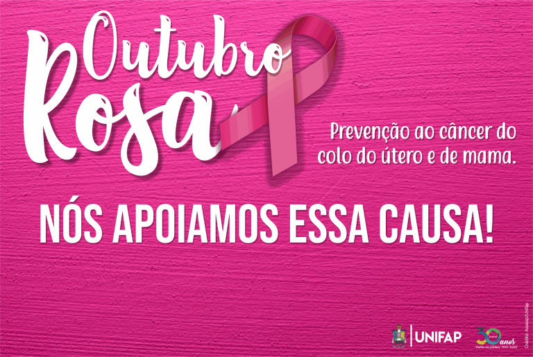 UNIFAP organiza ‘Dia D Outubro Rosa’ em prevenção ao câncer de mama