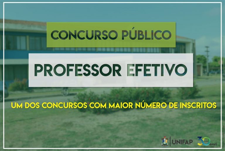 Concurso para Professor Efetivo registra maior número de inscritos; 972 candidatos