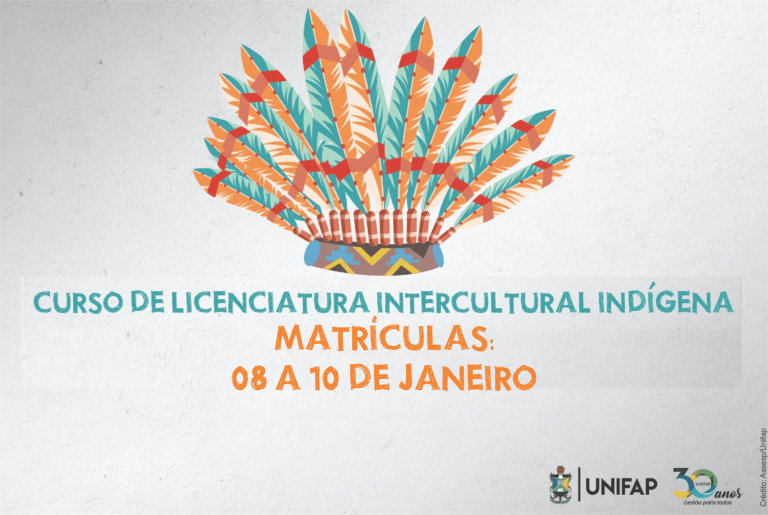 Matrículas do curso de Licenciatura Intercultural Indígena iniciam esta semana.