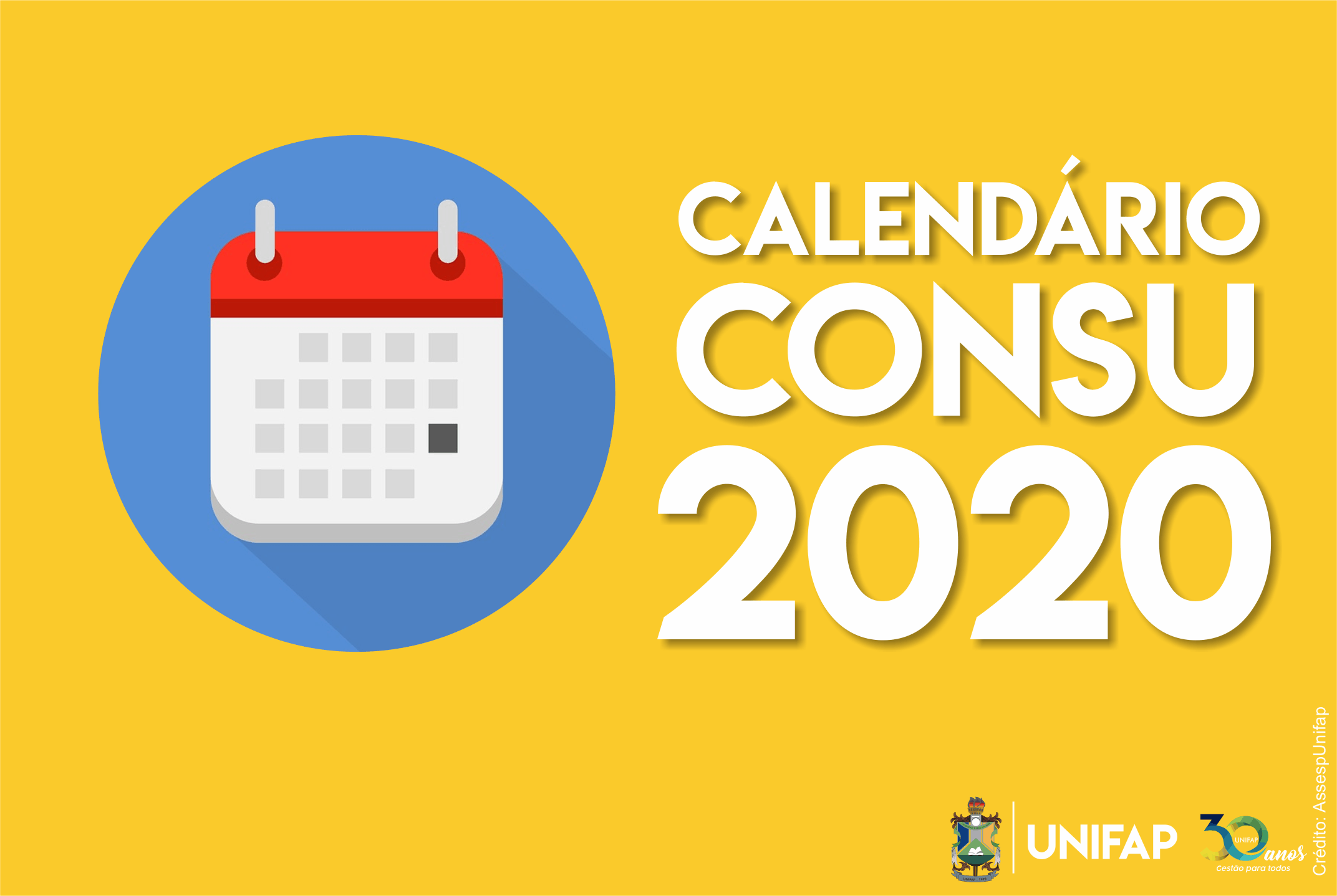 Conselho Superior divulga calendário de reuniões ordinárias em 2020.