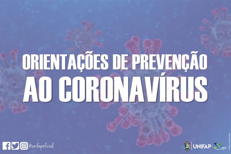 Comunicado à comunidade acadêmica sobre medidas de prevenção referente ao novo coronavírus (Covid-19)