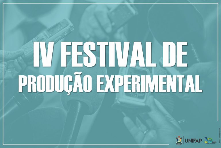 Curso de Jornalismo abre chamada para IV Festival de Produção Experimental