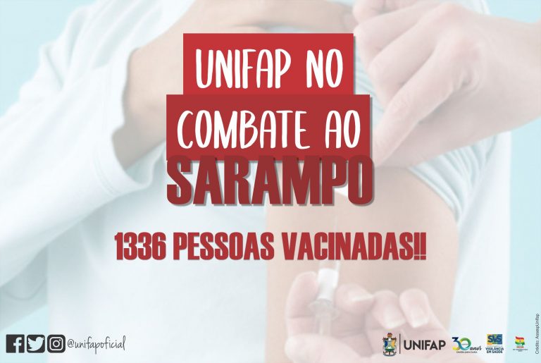 Campanha contra o sarampo atinge 1.336 doses aplicadas da vacina em Macapá e Santana