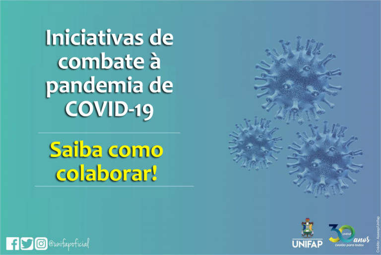 UNIFAP recebe iniciativas de combate à pandemia de COVID-19 para envio ao MEC