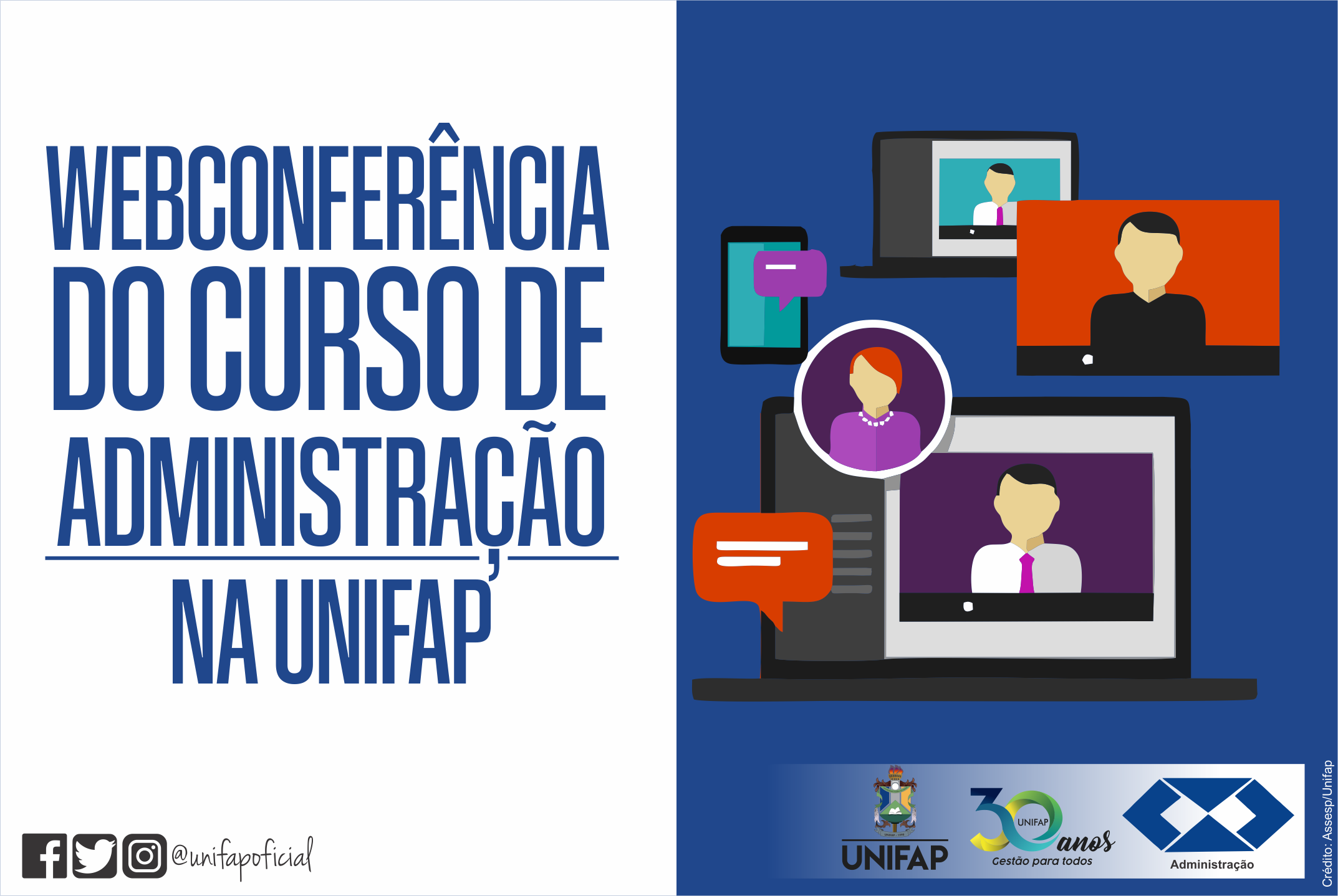 Curso de administração da UNIFAP realiza capacitação por Webconferência