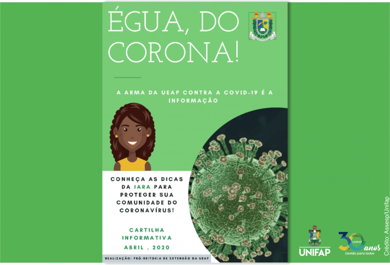 UEAP produz cartilha sobre o Coronavírus para ajudar comunidade ribeirinhas