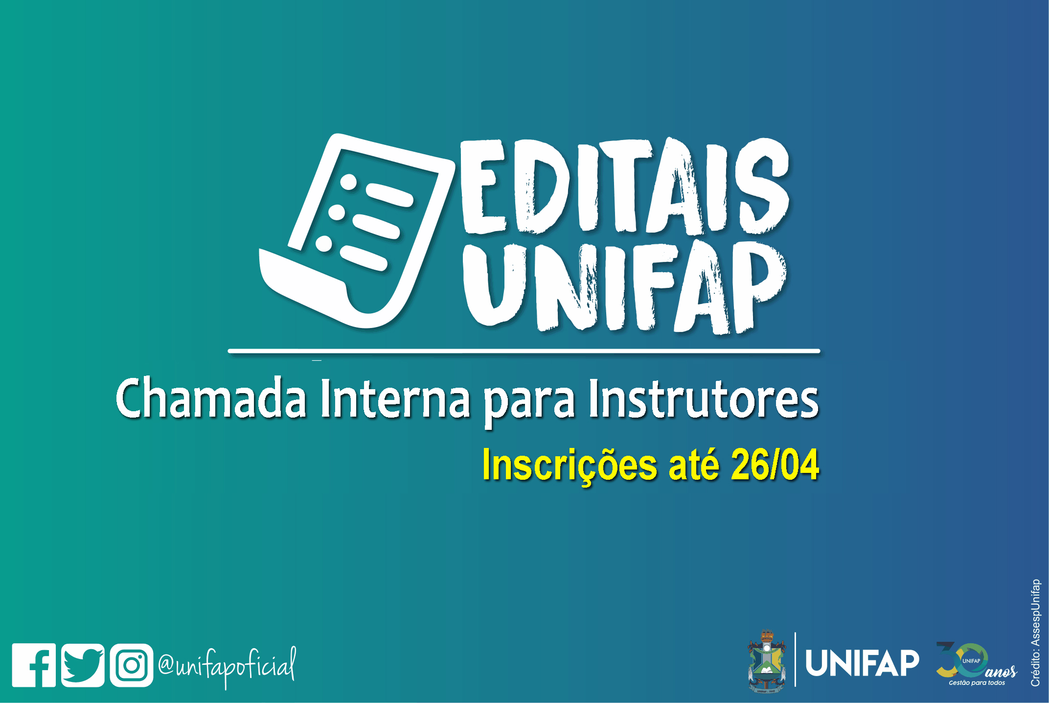 UNIFAP lança chamada interna de instrutores para cursos EAD durante a pandemia