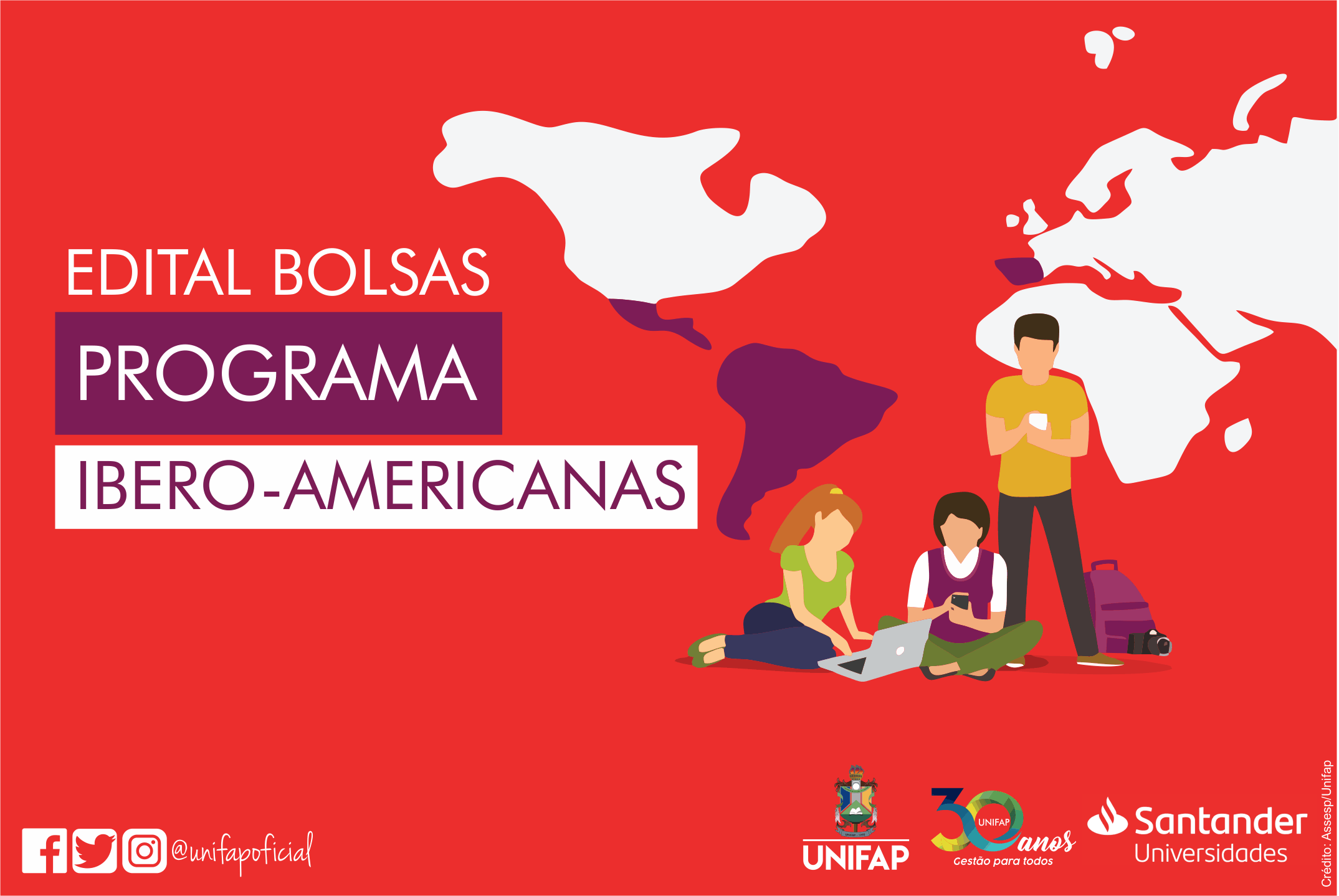 Inscrições para Programa de Bolsas Ibero-Americanas segue até dia 23, participe