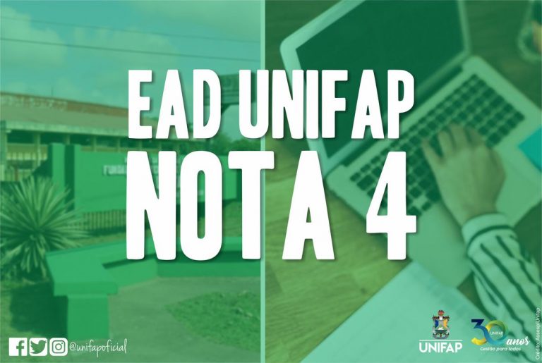UNIFAP é recredenciada para EaD com nota 4 atribuída pelo MEC