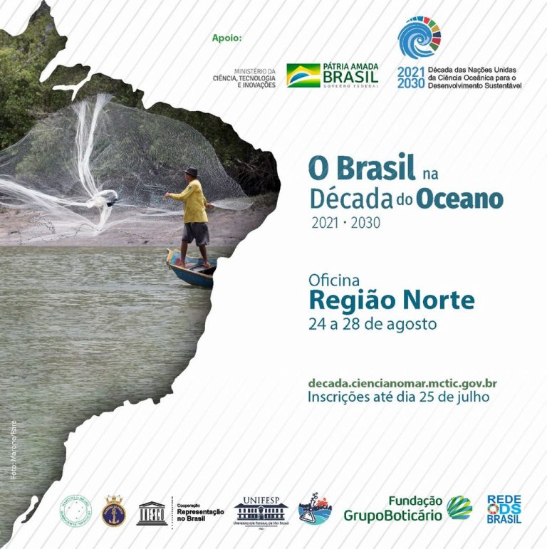 Região Norte debaterá “Ciência Oceânica para o Desenvolvimento Sustentável”