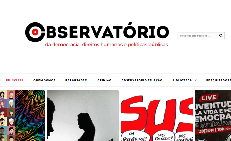 ‘Observatório da Democracia’ libera acesso aos conteúdos da Agência de Notícias