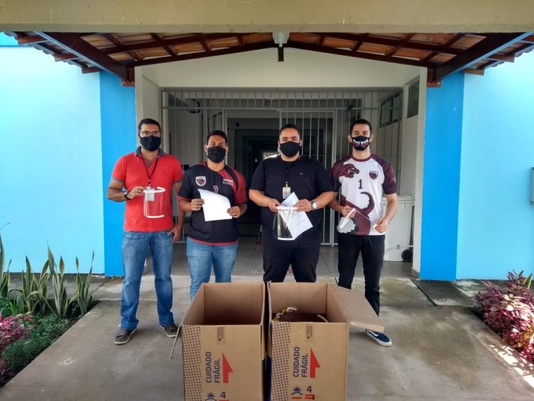 Comissão da UNIFAP entrega mais 200 protetores faciais à Saúde do Amapá