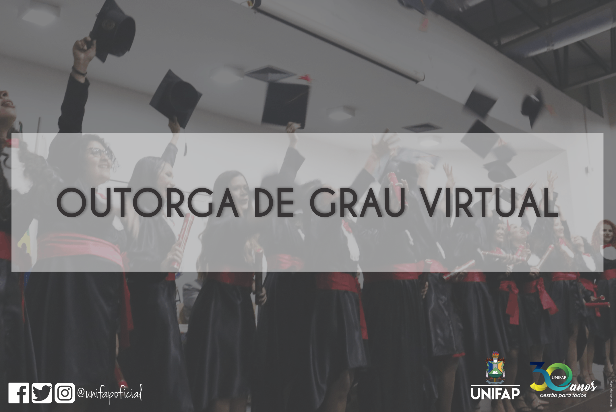 DERCA/UNIFAP realizará outorga de grau virtual dos formandos do Campus Mazagão