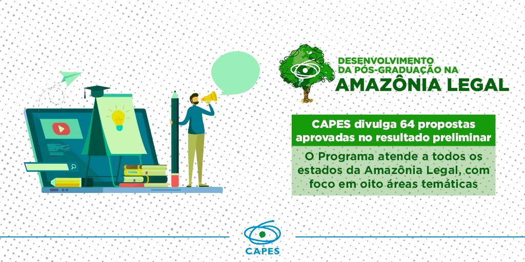 UNIFAP tem 3 projetos aprovados pela CAPES para Pós-Graduação na Amazônia Legal