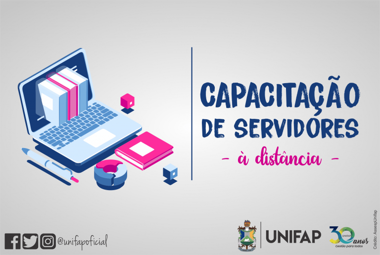 Inscrições abertas para cursos de capacitação aos servidores da UNIFAP