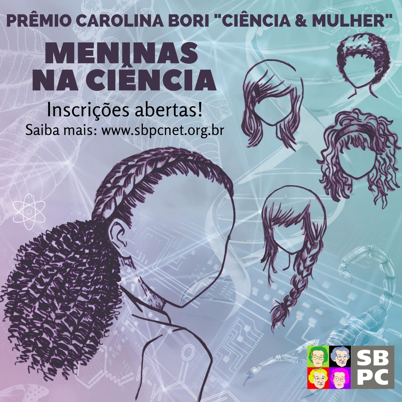 SBPC está com inscrições abertas para o 2° Prêmio ‘Carolina Bori Ciência & Mulher’