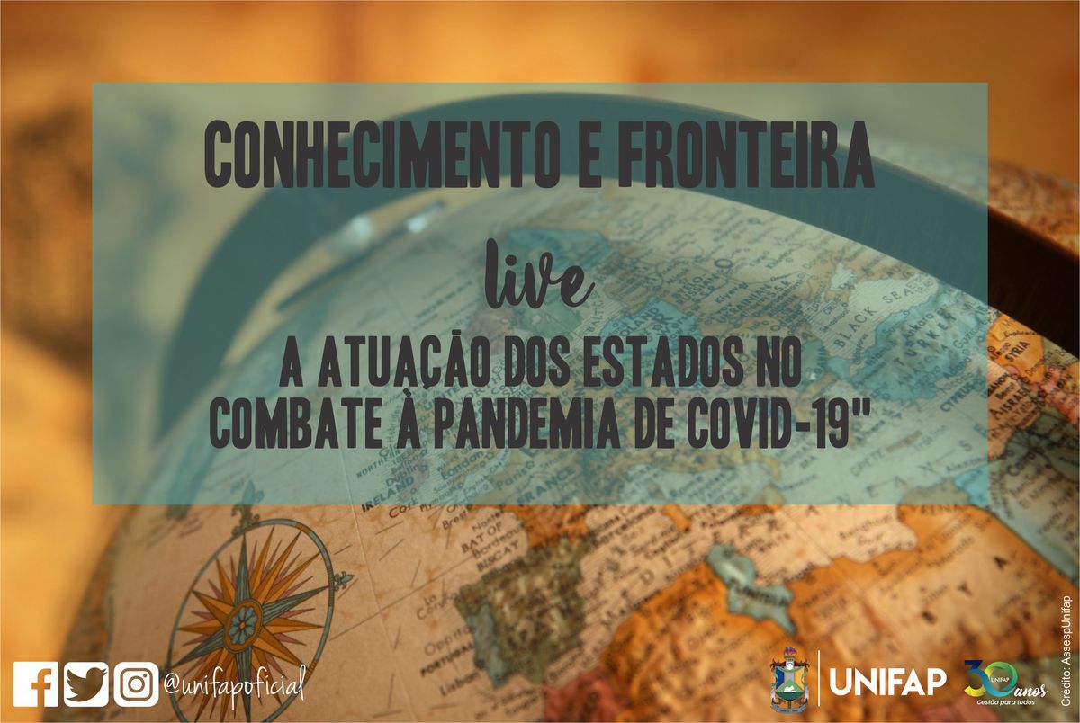 PPGEF da UNIFAP realiza live sobre a ação de Governos Estaduais na Pandemia