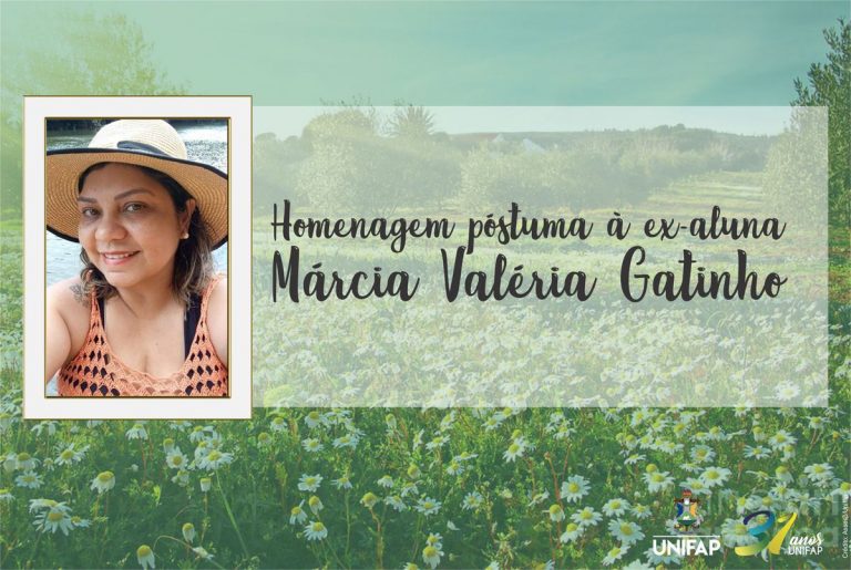 Nota de pesar pelo falecimento de Márcia Gatinho