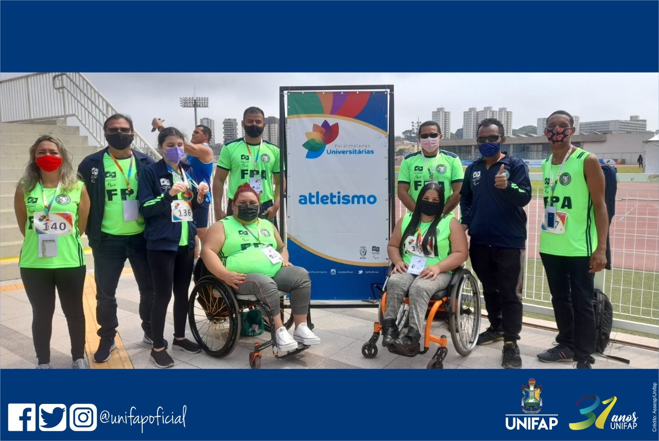 UNIFAP conquista medalhas em Paralimpíadas Universitárias