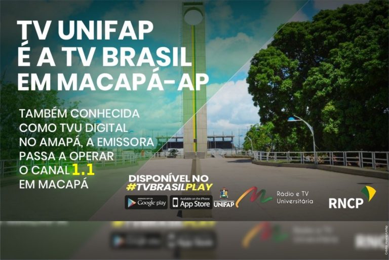 A TV Digital da UNIFAP agora é o canal 1.1