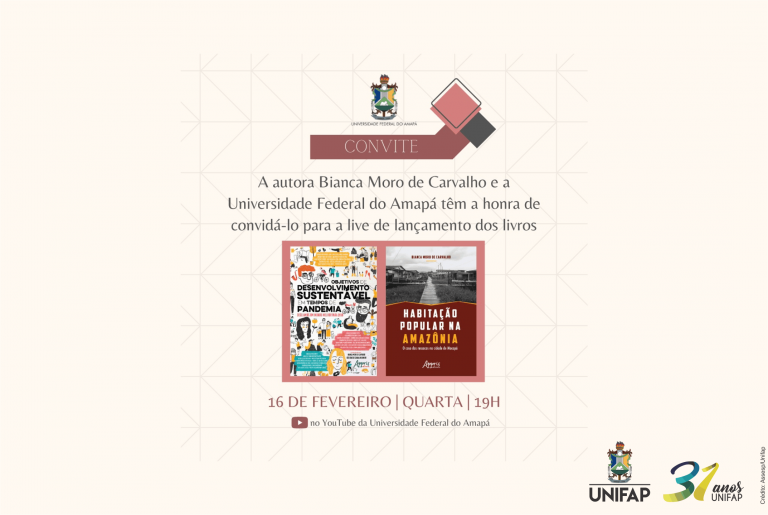 Professora e alunos da Unifap lançam livros sobre desenvolvimento sustentável e ressacas de Macapá