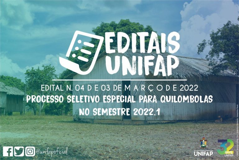 UNIFAP publica edital exclusivo para público de comunidades tradicionais do Amapá