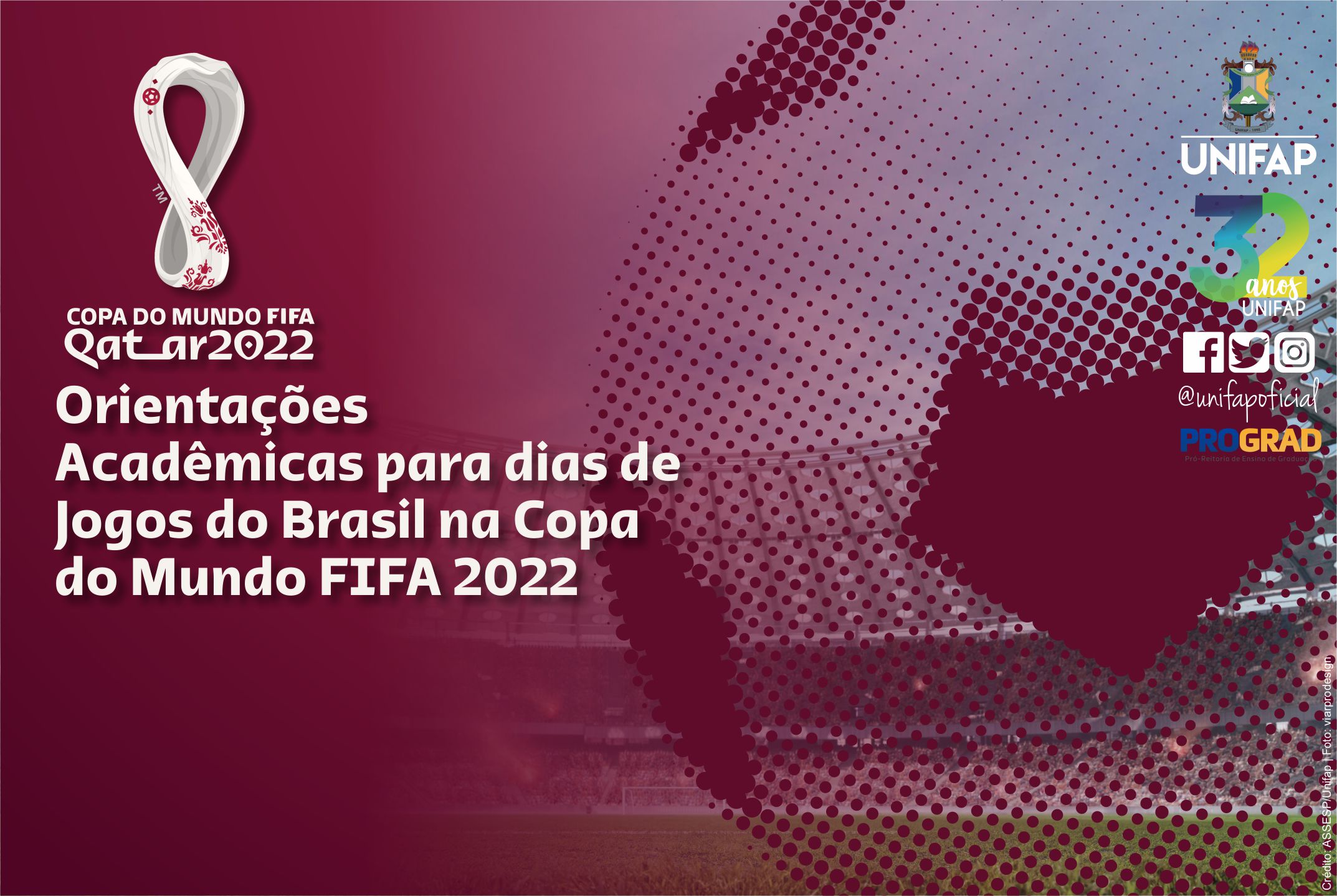 Jogos do Brasil na Copa do Mundo FIFA 2022 – Orientações acadêmicas