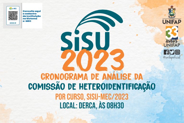 SISU 2023: Publicado cronograma da análise da Comissão de Heteroidentificação