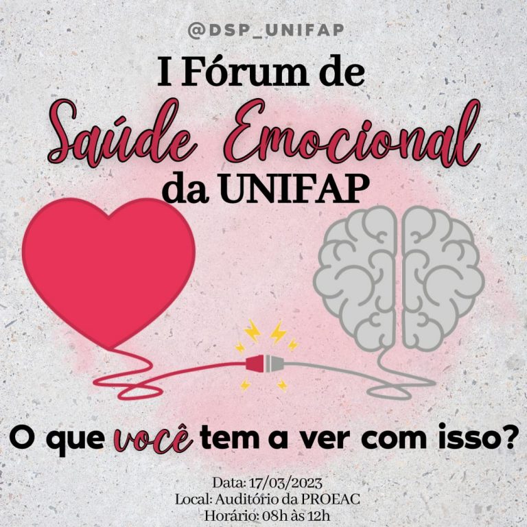 I Fórum de Saúde Emocional da Unifap