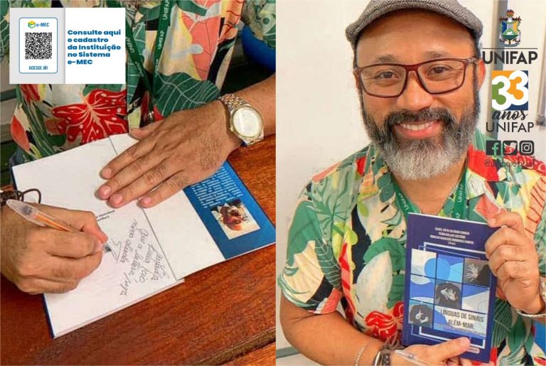 Docente do curso de Letras-Libras lança livro sobre línguas de sinais brasileira e portuguesa