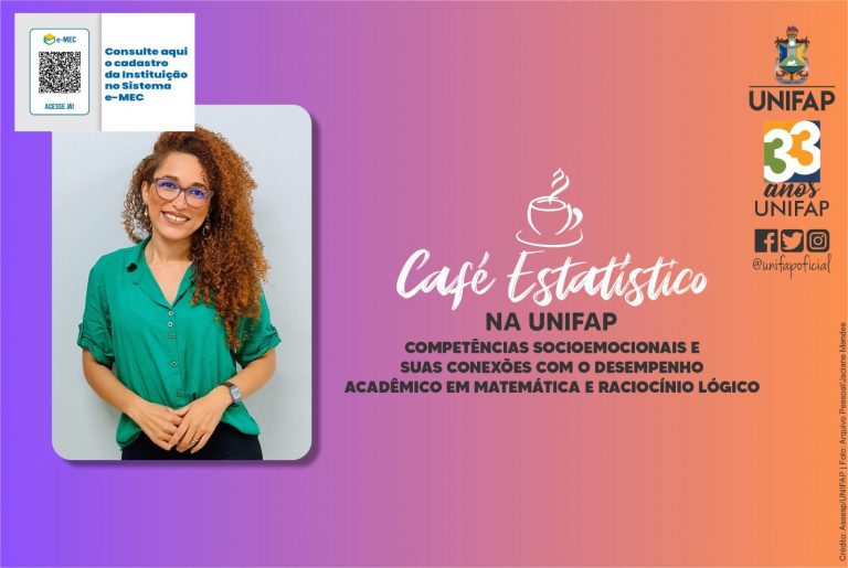 CAFÉ ESTATÍSTICO: Palestra aborda competências socioemocionais e desempenho acadêmico