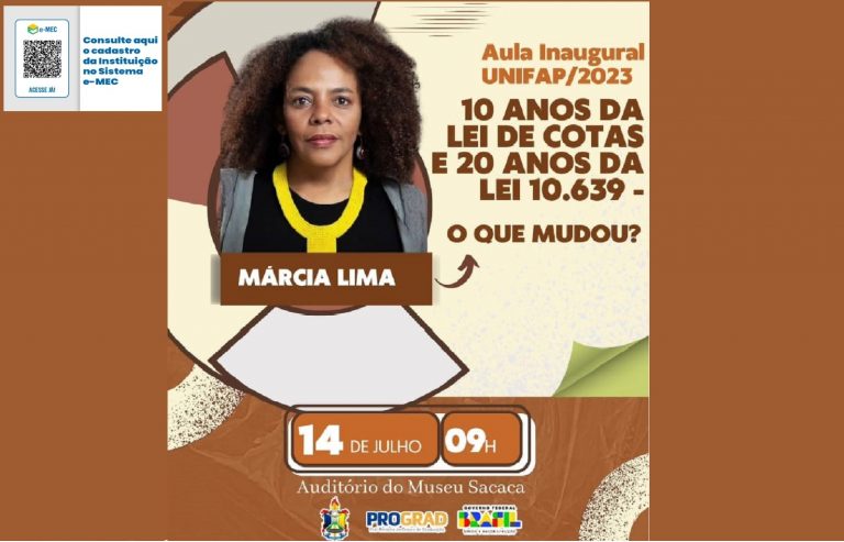 Aula Inaugural 2023 aborda lei de cotas e lei que estabelece o ensino de história e cultura afro-brasileira