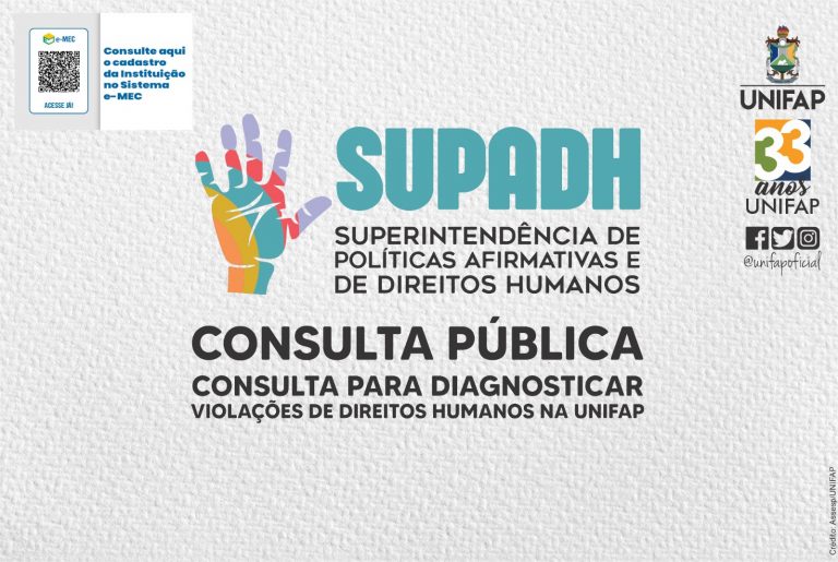 Supadh lança consulta para diagnosticar violações de direitos humanos na Unifap