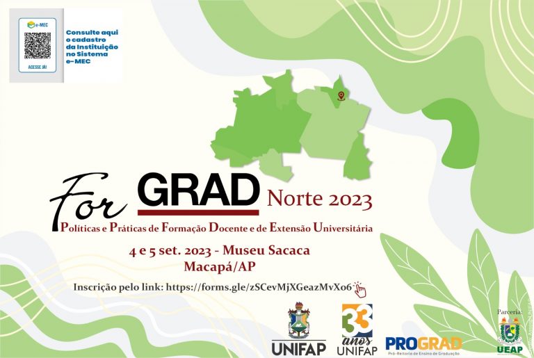 Formação docente e extensão universitária serão debatidas no Fórum dos Pró-reitores de Graduação da Região Norte