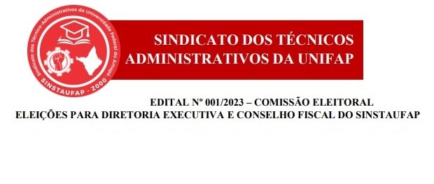 Eleições para o Sindicato dos Servidores Técnico-administrativos da Unifap ocorrerão dia 18 de setembro