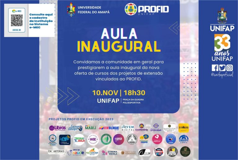 Programa da Unifap ofertará quase 20 mil vagas para a comunidade, em 31 projetos, no estado do Amapá