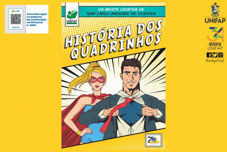 Professor da Unifap lança livro sobre a História dos quadrinhos