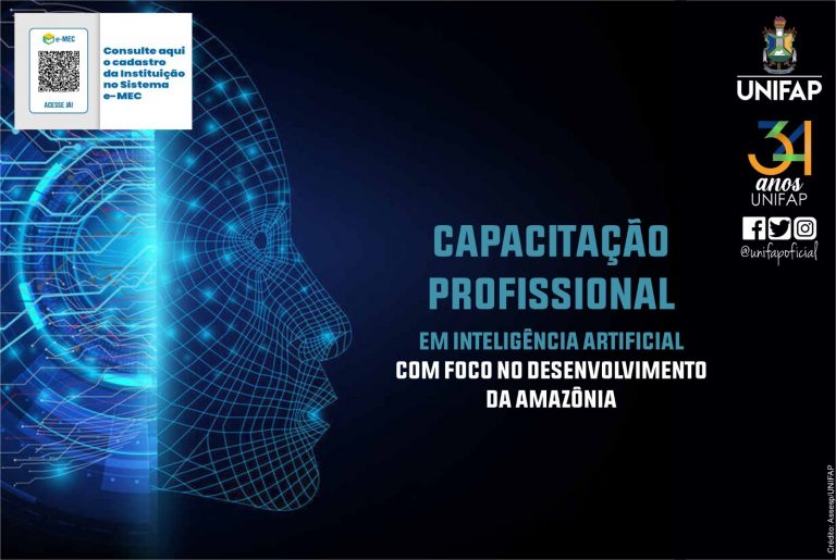 Prorrogadas inscrições para capacitação em Inteligência Artificial com foco no desenvolvimento sustentável da Amazônia para alunos do ensino médio