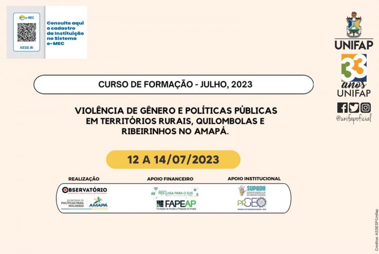 Leia mais sobre o artigo Abertas inscrições para Curso de Formação sobre Violência de Gênero em Territórios Tradicionais