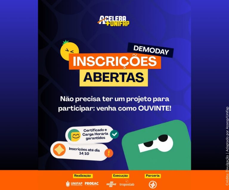 Leia mais sobre o artigo ACELERA + UNIFAP: Desafio de inovação recebe inscrições de ouvintes para evento de encerramento